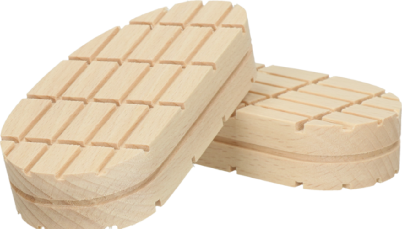 Farm Vitals Klauwblokje Hout  Standaard 11 cm Farm Vitals Klauwblokje Hout  Standaard 11 cm