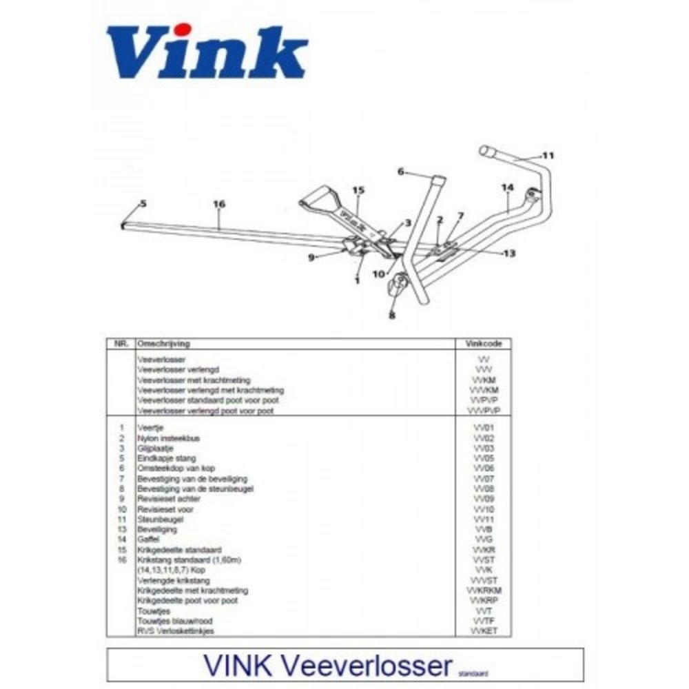 Vink Nylon insteekbus Vink