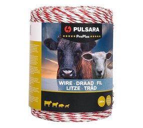 Pulsara Schrikdraad Pro Plus wit 200 meter Pulsara Schrikdraad Pro Plus wit 200 meter