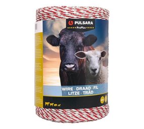 Pulsara Schrikdraad Pro Plus wit 1000 meter Pulsara Schrikdraad Pro Plus wit 1000 meter