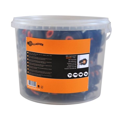 Gallagher XDI schroef ringisolator hout 75 stuks Gallagher XDI schroef ringisolator hout 75 stuks