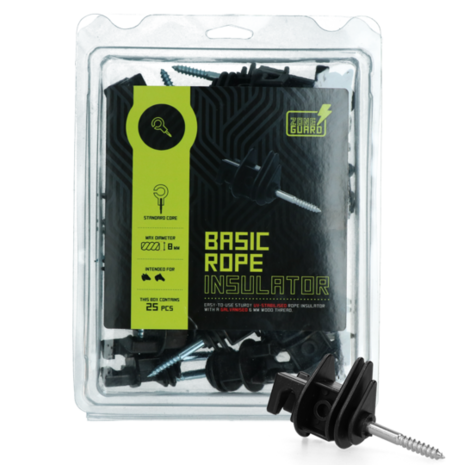 ZoneGuard Koord schroef ringisolator 25 stuks ZoneGuard Koord schroef ringisolator 25 stuks