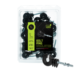 ZoneGuard Schroefdraad ringisolator 4 cm 25 stuks ZoneGuard Schroefdraad ringisolator 4 cm 25 stuks