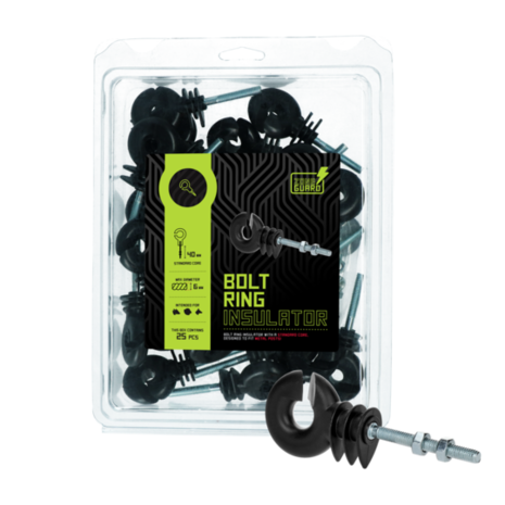 ZoneGuard Schroefdraad ringisolator 4 cm 25 stuks ZoneGuard Schroefdraad ringisolator 4 cm 25 stuks