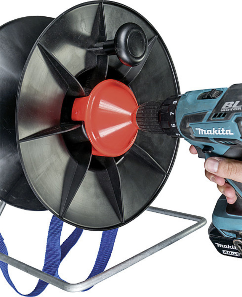 Patura Oprol adapter boormachine haspel met borstdraagstel Patura Oprol adapter boormachine haspel met borstdraagstel