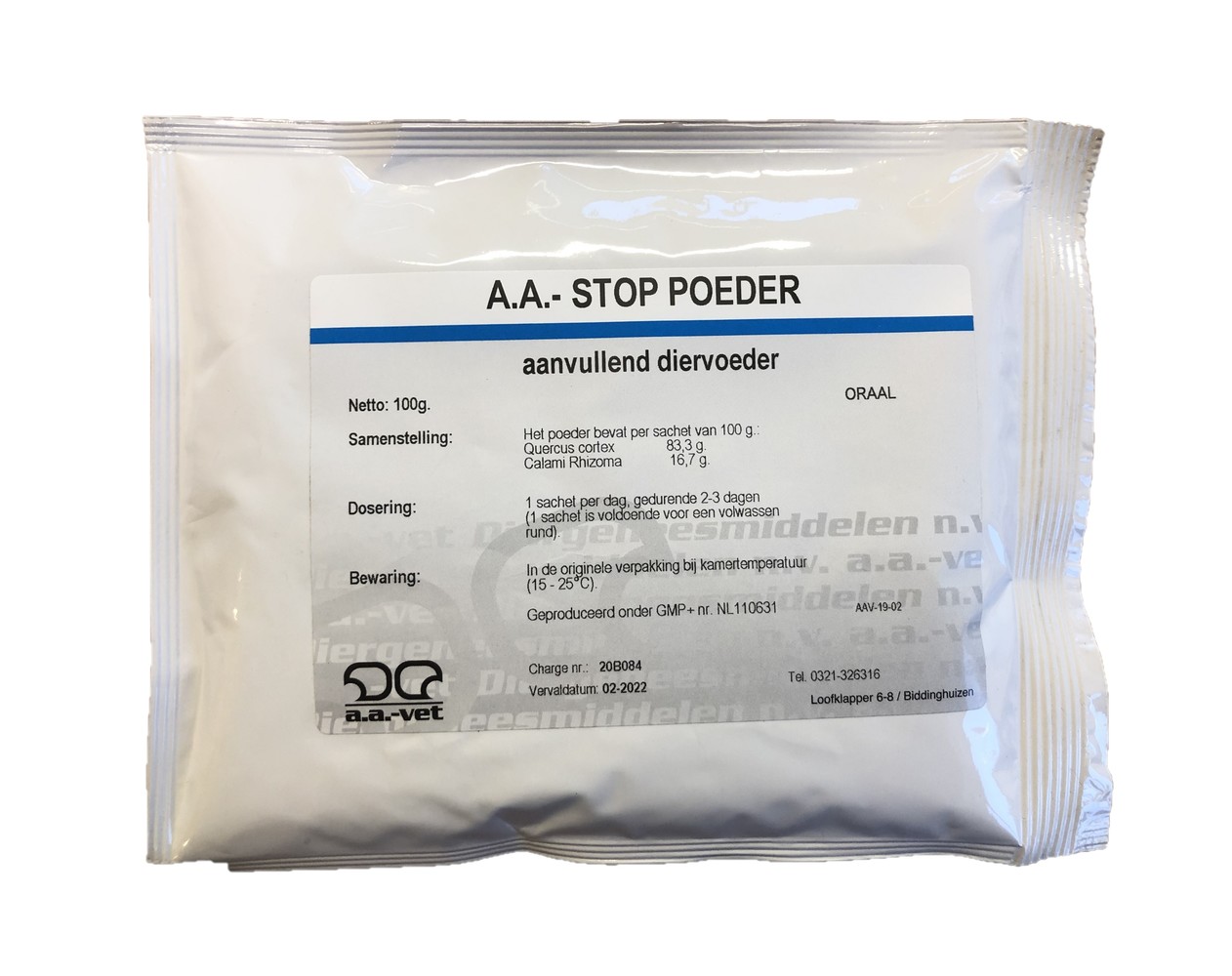 A.A. A.A. Stop Poeder 7x 100 gram A.A. A.A. Stop Poeder 7x 100 gram