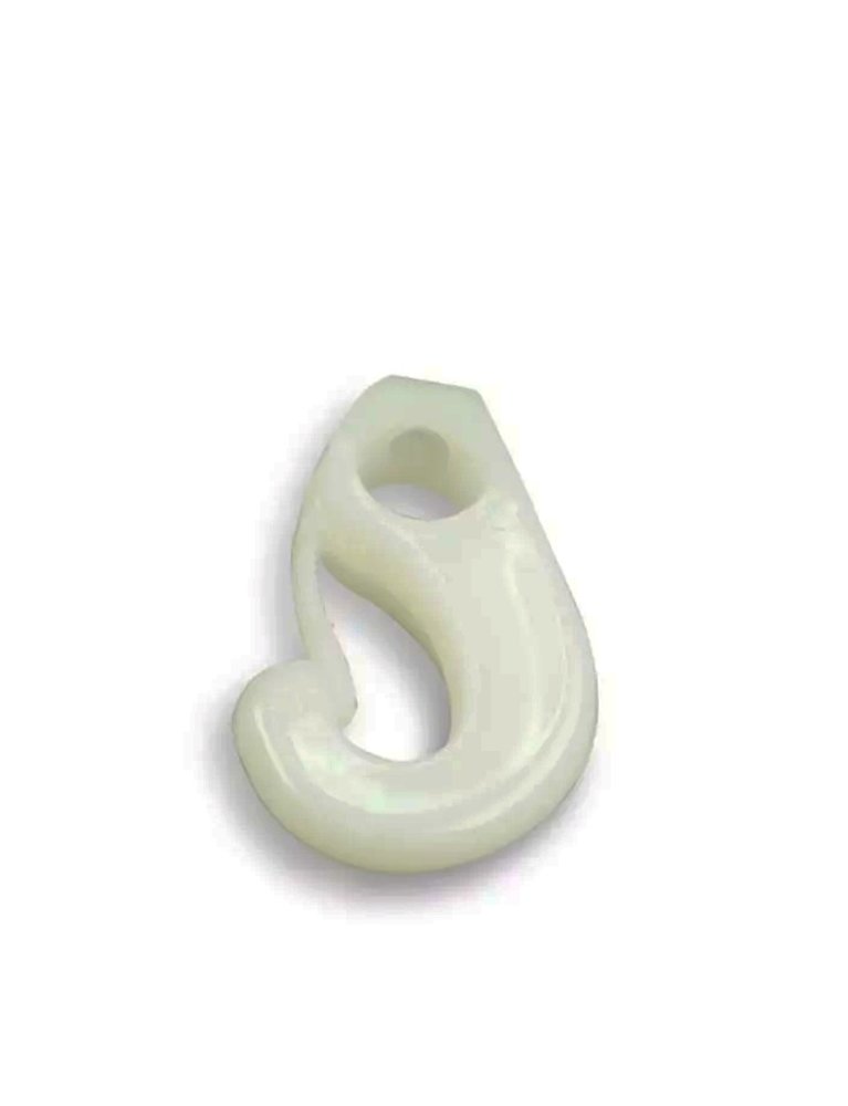 DeLaval Afname haak wit kunststof corr. DeLaval 966648-01