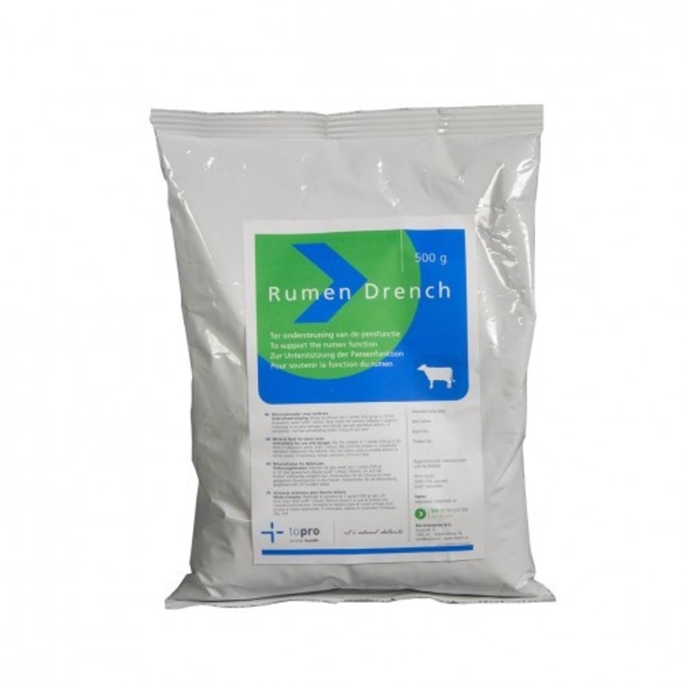 Topro Topro Rumen Drench 10 x 500 gram Topro Topro Rumen Drench 10 x 500 gram