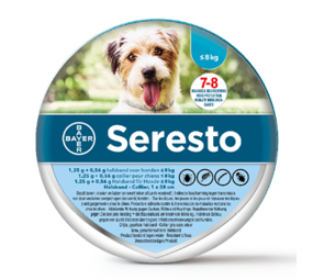 Bayer Seresto halsband kleine hond <8 Kg