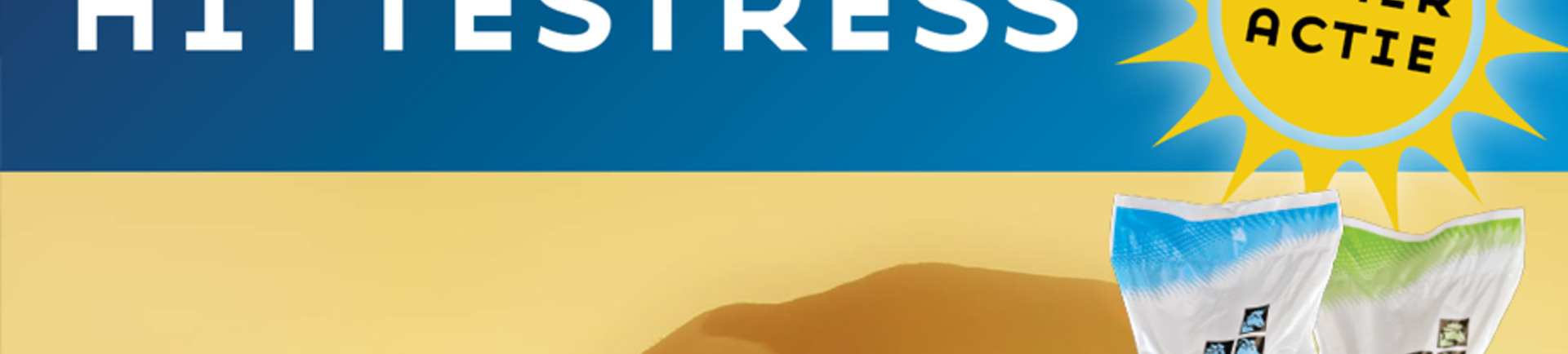 Zomeractie: Voorkom Hittestress, ontvang €100,- tegoed