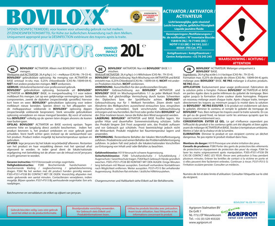 Boviloxx 2-componenten dipmiddel A+B 20 Liter