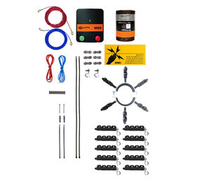 Gallagher Marter schrikdraadkit 230V voor dakgoot & regenpijp Gallagher Marter schrikdraadkit 230V voor dakgoot & regenpijp