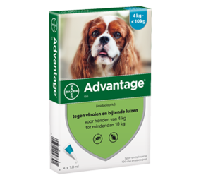 Bayer Advantage 100 hond (4 - 10 Kg) Bayer Advantage 100 hond (4 - 10 Kg)