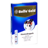 Bayer Bolfo Gold Vlooiendruppels hond (4 - 10 Kg)