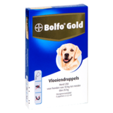 Bayer Bolfo Gold Vlooiendruppels hond (10 - 25 Kg)