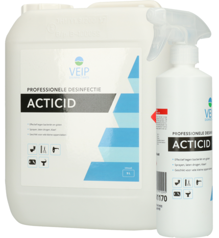 Veip Acticid desinfectie Spray Veip Acticid desinfectie Spray