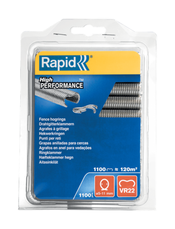 Rapid Hekwerk hogringen gaasniet VR22 Rapid Hekwerk hogringen gaasniet VR22