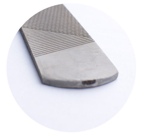 Kerbl Hoefrasp recht 35 cm met handvat