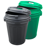 Excellent Voerton met draaisluiting 70 liter