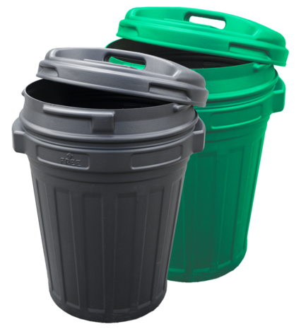 Excellent Voerton met draaisluiting 70 liter