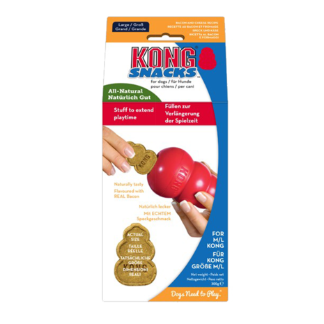 KONG Kong Vulling Bacon & Kaas Snack (L)