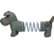 Country Dog Buster met trekveer Knuffel Country Dog Buster met trekveer Knuffel