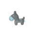 Tiny Doodles Hondenknuffel Ezel Blauw Tiny Doodles Hondenknuffel Ezel Blauw