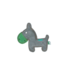 Tiny Doodles Hondenknuffel Ezel Groen Tiny Doodles Hondenknuffel Ezel Groen