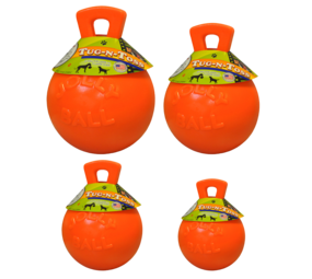 Jolly Pets Speelbal Met Handvat - Oranje