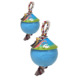 Jolly Pets Speelbal Met Touw - Babyblauw Jolly Pets Speelbal Met Touw - Babyblauw