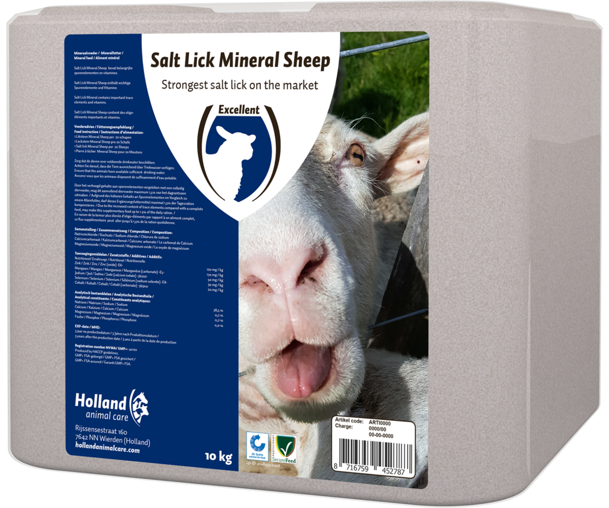Excellent Mineralen Liksteen Schaap Excellent Mineralen Liksteen Schaap