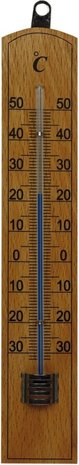 Talen Tools Buiten Thermometer Hout
