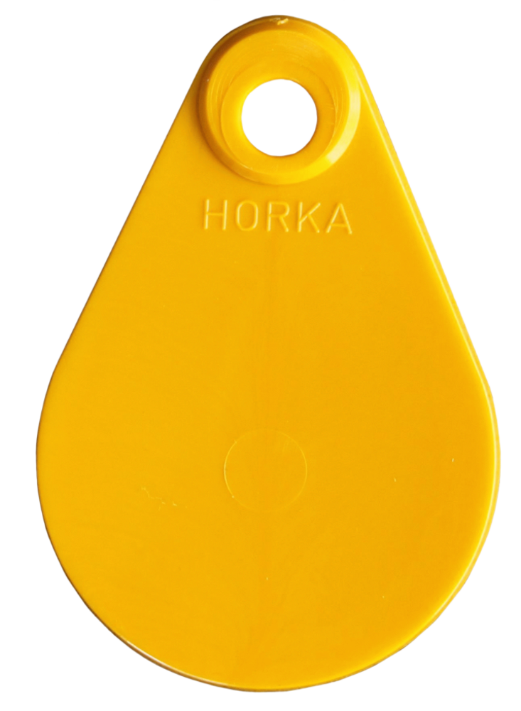 Excellent Nekplaatje Blanco Geel Excellent Nekplaatje Blanco Geel