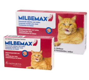 Milbemax Milbemax Tabletten Kat Groot  >2kg
