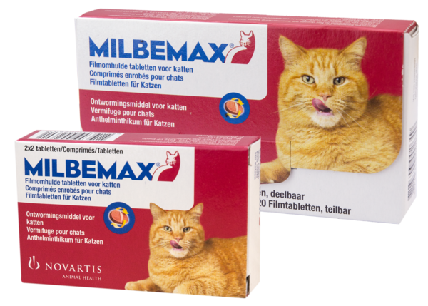 Milbemax Milbemax Tabletten Kat Groot  >2kg