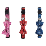 Pawise Kattenhalsband met Strik Pawise Kattenhalsband met Strik