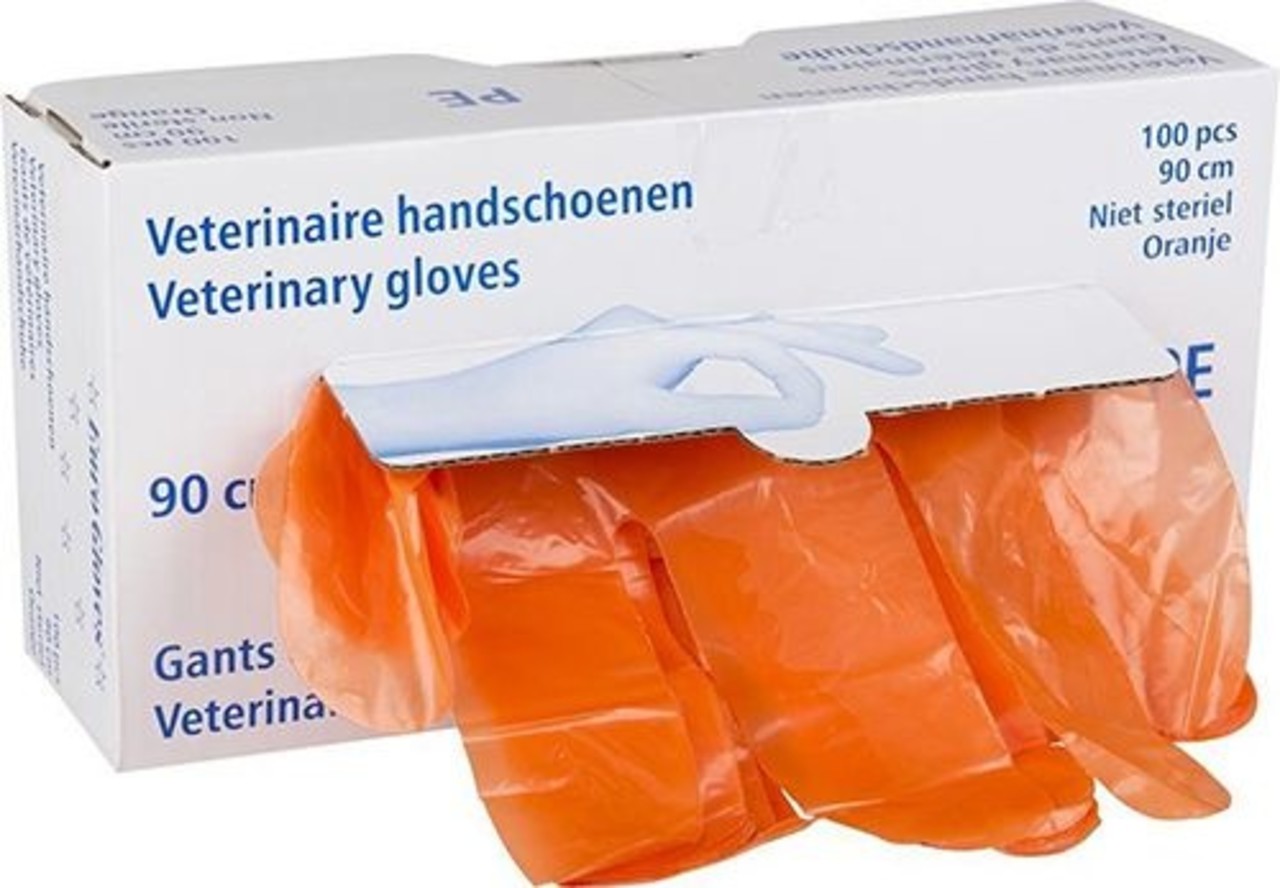 Eurogloves Baarmoederhandschoen 100 stuks Eurogloves Baarmoederhandschoen 100 stuks