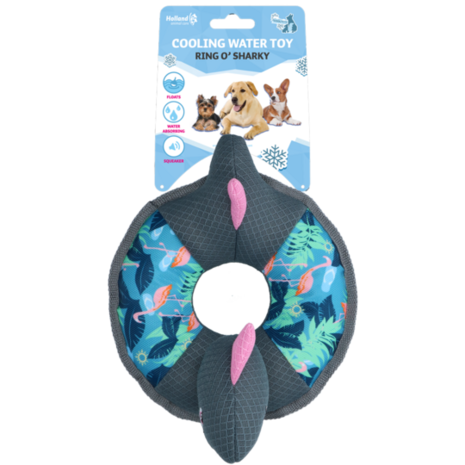 Coolpets Haai Ring  Hondenspeeltje Coolpets Haai Ring  Hondenspeeltje