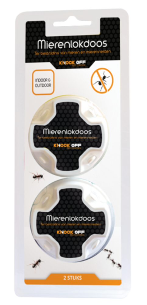Knock Off Mierenlokdoos (Set 2 stuks) Knock Off Mierenlokdoos (Set 2 stuks)