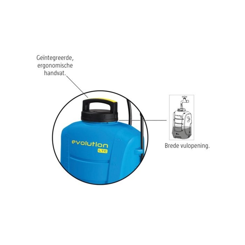 Matabi Evolution 15 LTC accu-sprayer drukspuit Matabi Evolution 15 LTC accu-sprayer drukspuit