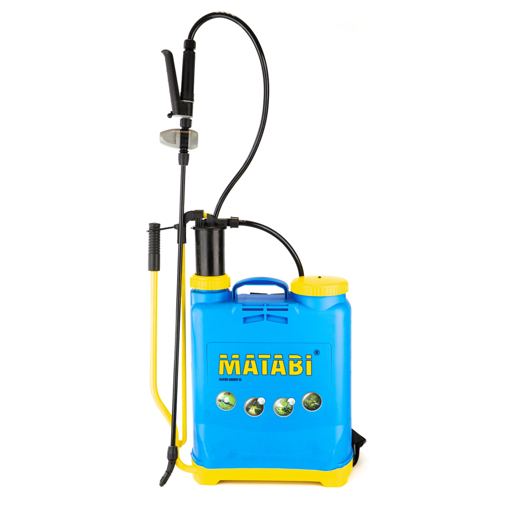 Matabi Super green rugspuit 12 liter Matabi Super green rugspuit 12 liter
