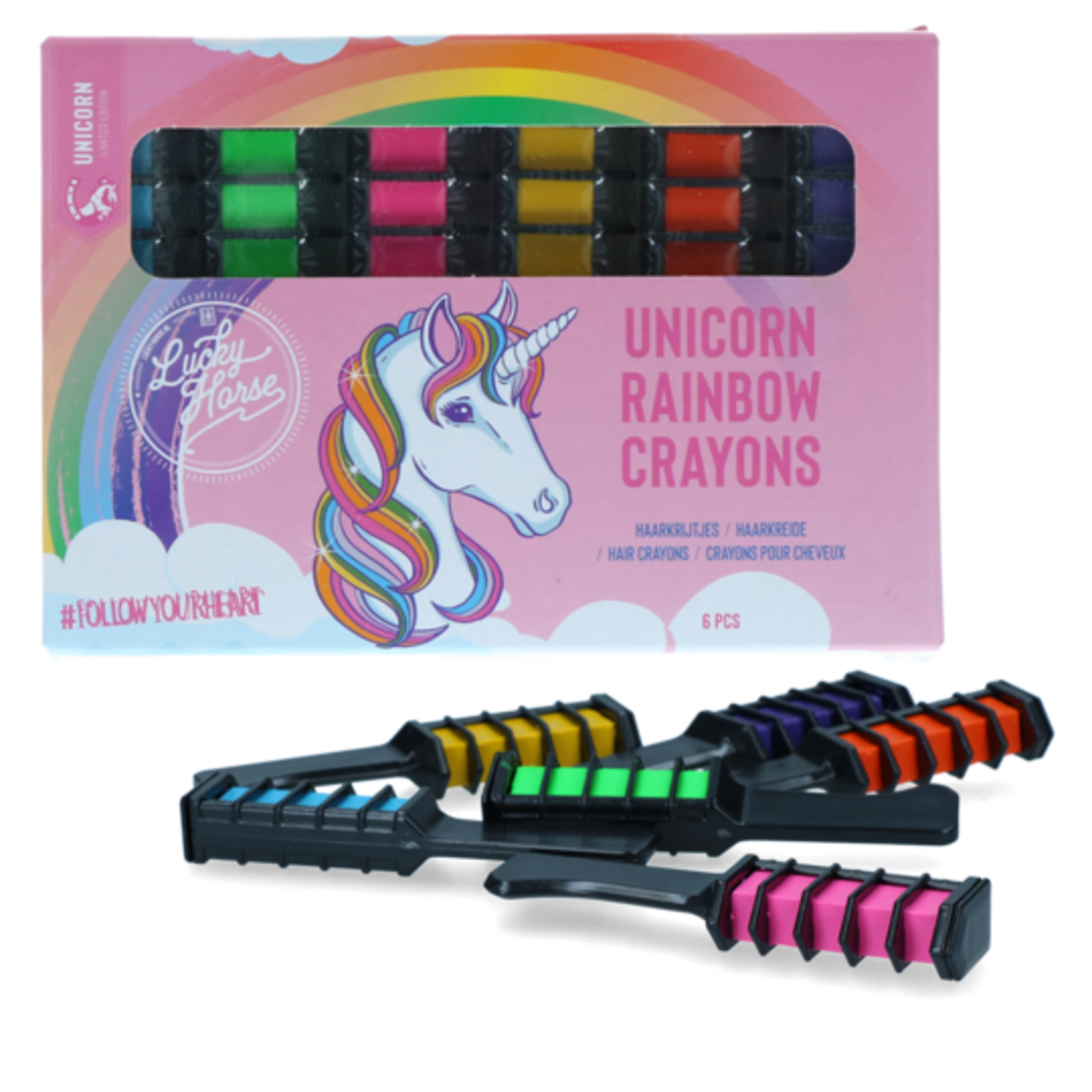 Lucky Horse Unicorn Regenboog Krijt Lucky Horse Unicorn Regenboog Krijt