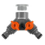 Gardena Slangkoppeling 2-wegstuk