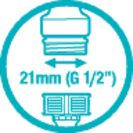 Gardena Kraanstuk 21mm Gardena Kraanstuk 21mm