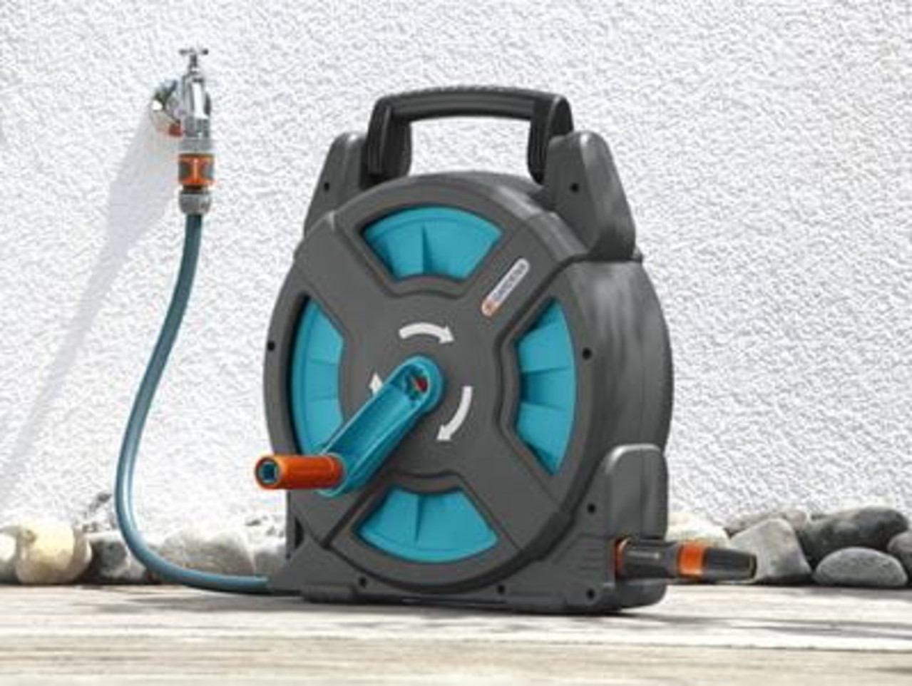 Gardena Klassieke slangenbox 15 compleet Gardena Klassieke slangenbox 15 compleet