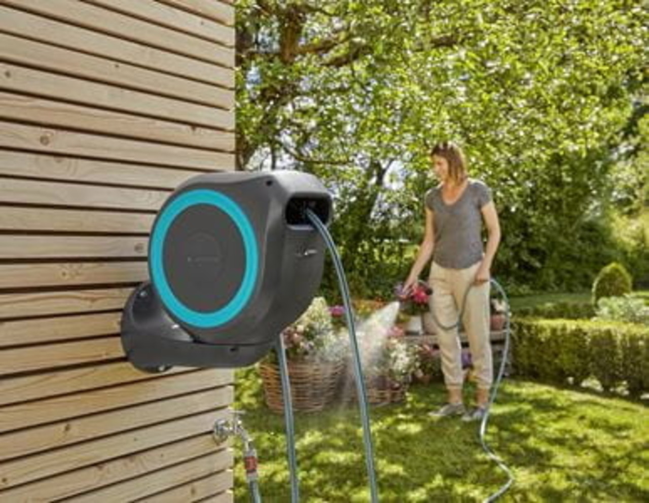 Gardena Wandslangenbox RollUp S Gardena Wandslangenbox RollUp S