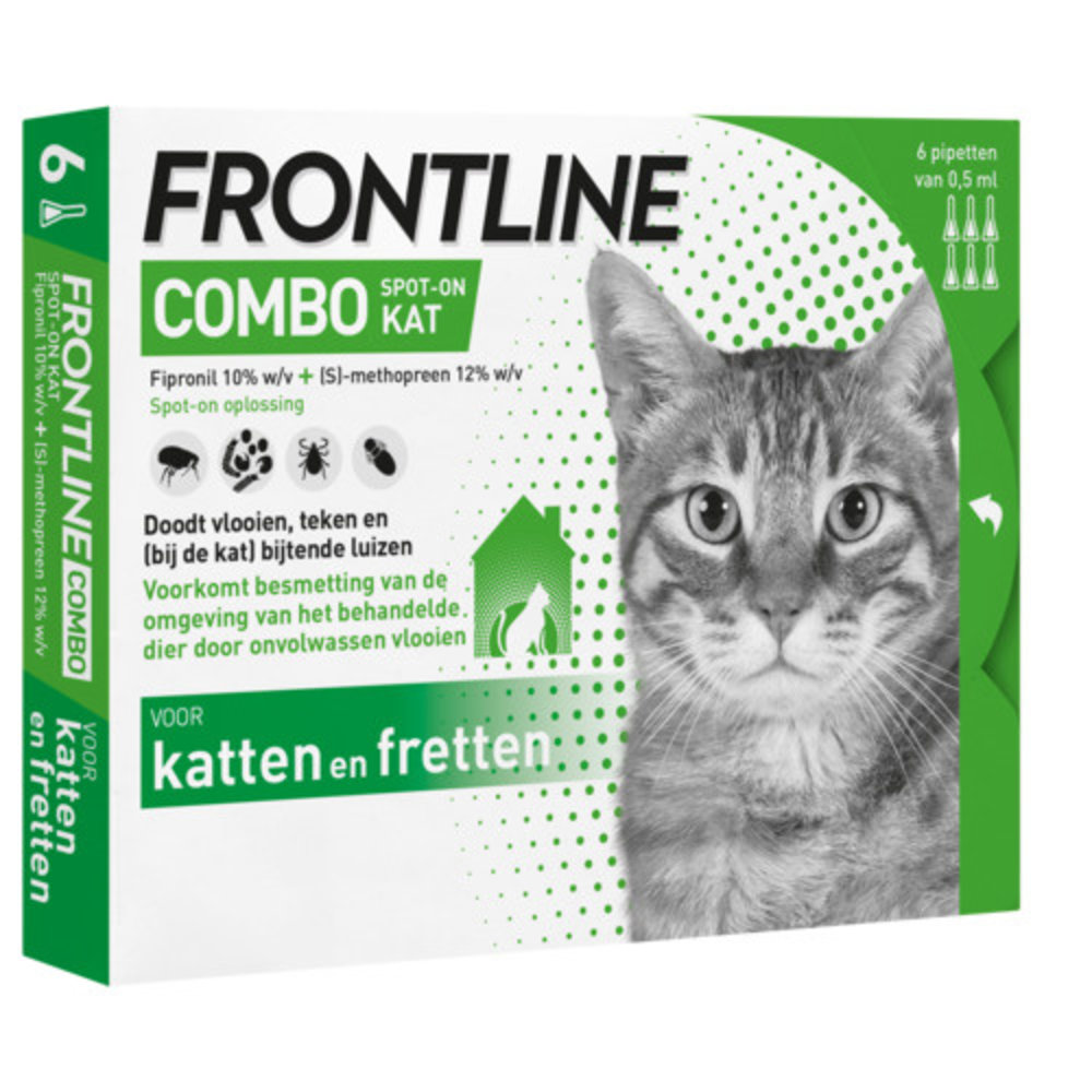 Frontline Combo Spot-on Kat (vanaf 1 kg) Frontline Combo Spot-on Kat (vanaf 1 kg)