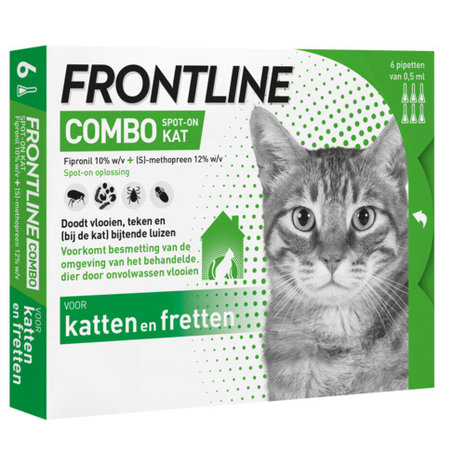 Frontline Combo Spot-on Kat (vanaf 1 kg) Frontline Combo Spot-on Kat (vanaf 1 kg)