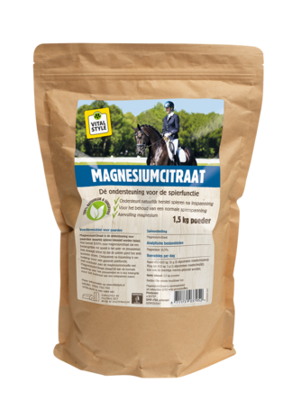 VITALstyle Magnesium Citraat Paard VITALstyle Magnesium Citraat Paard