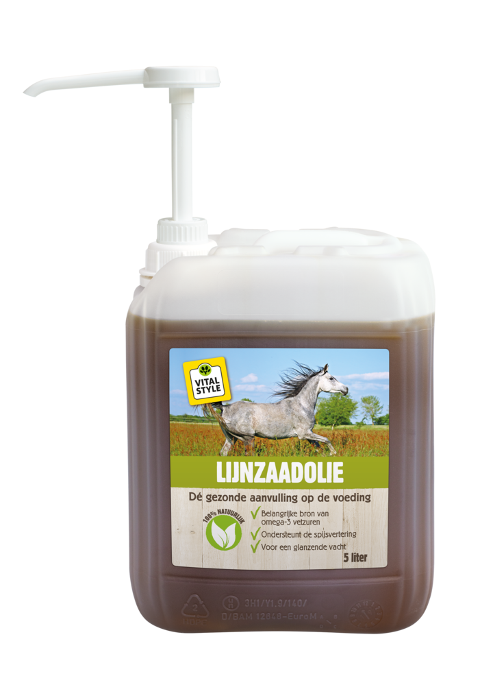 VITALstyle Lijnzaadolie Paard VITALstyle Lijnzaadolie Paard